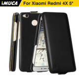 IMUCA For xiaomi redmi 4x Cases Cover PU Leather Flip for xiaome redmi 4x Samartcase Capa Coque Fundas Carcasa waterproof cases