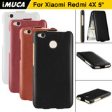 IMUCA For xiaomi redmi 4x Cases Cover PU Leather Flip for xiaome redmi 4x Samartcase Capa Coque Fundas Carcasa waterproof cases