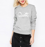 Imperial Crown long sleeve hoodies femme 2017 autumn winter women brand tracksuits harajuku pullovers O Neck casual sweatshirts