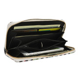 Fashion Flamingo Floral Print Women Long Wallet Large Capacity Clutch Purse Phone Bag PU Leather Ladies Card Holder Wallets
