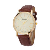 Fashion FHD Watch Casual Women Men Unisex Watches Fause Leather Band Analog Quartz Wrist Watch Relogio Hour Clock