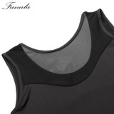 Fashion Fitness Jumpsuit Women Sexy Elasticity Mesh Patchwork Bodycon Jumpsuit Back Cut Out Sportsuit Jumpsuit Slim Overalls