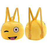 Fashion Face Expression Plush Toy Children Backpacks for Teenage Girls Schoolbag Girl Backpack Mochila School Bags for Teenagers