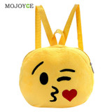 Fashion Face Expression Plush Toy Children Backpacks for Teenage Girls Schoolbag Girl Backpack Mochila School Bags for Teenagers