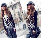 Fashion embroidery lace students hat 100% cotton baseball cap Dark gray black 1piece wholesale
