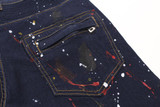 Fashion Design High Quality Men Biker Jeans Ripped Skinny Jeans Men Denim Zipper Hip Hop Jeans Men Elastic Jeans Men Size 29-42