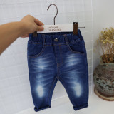 Fashion Denim Pants Jeans Girls Boys Jeans Kids Clothes Cotton Casual Children's Jeans Kids Trousers Casual Denim Pants 2-7T