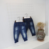 Fashion Denim Pants Jeans Girls Boys Jeans Kids Clothes Cotton Casual Children's Jeans Kids Trousers Casual Denim Pants 2-7T