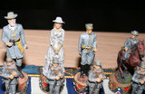 Civil War Chess Board Game Set