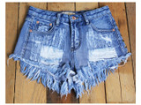 Fashion Denim High Waist Jean Woman Mini Womens Shorts Sexy Women Rivet Tight Hot  Casual Short Jeans Feminino Hotpants