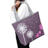 Fashion Dandelion Canvas Bag Flowers Women Handbag Shoulder Bags Women Messenger Bags