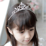 Fashion Cute Rhinestone Princess Girls Crystal Wedding Crown Headband Tiara Fashion Cute Rhinestone Princess Girls Crystal Wedding Crown Headband Tiara