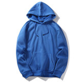 Fashion Color Hooides Men's Thick Clothes Winter Sweatshirts Men Hip Hop Streetwear Solid Fleece Hoody Man Clothing