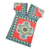 Fashion Clothing Women Dress V Neck Bohemian Flower European Style Print Sexy Vintage Vestidos de Festa Summer Beach Dress