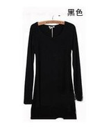 Fashion Clothes Vestidos Women Dress 2017 Spring Autumn Winter Dress Female 100% Cotton O-Neck Long Sleeve Dress Woolen Dresses