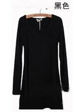 Fashion clothes women Autumn/winter Female dress spring cotton dresses O-neck long sleeve Grinding woolen mini casual dress IF02