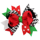 Fashion Christmas Gift Ribbon Bows Clip Snow Hair Clips Hair Pin Accessories Swallowtail Bowknot Christmas Hairpin Fashion Christmas Gift Ribbon Bows Clip Snow Hair Clips Hair Pin Accessories Swallowtail Bowknot Christmas Hairpin