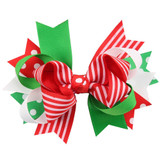 Fashion Christmas Gift Ribbon Bows Clip Snow Hair Clips Hair Pin Accessories Swallowtail Bowknot Christmas Hairpin Fashion Christmas Gift Ribbon Bows Clip Snow Hair Clips Hair Pin Accessories Swallowtail Bowknot Christmas Hairpin