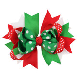 Fashion Christmas Gift Ribbon Bows Clip Snow Hair Clips Hair Pin Accessories Swallowtail Bowknot Christmas Hairpin Fashion Christmas Gift Ribbon Bows Clip Snow Hair Clips Hair Pin Accessories Swallowtail Bowknot Christmas Hairpin