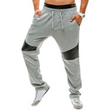 2017 New Casual Men's Jumpsuits Leisure Suspender Trousers Fashion Pants Male Cotton Spliced Fashion Pants