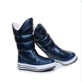 2017 new casual comfortable flat shoes fashion ladies snow boots thick plush warm towel snow boots winter cotton boots