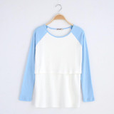 2017 new Breast Feeding Tops Tees Maternity Nursing Clothes Pregnant Women Breastfeeding T-shirt Maxi Premama Wear Clothing