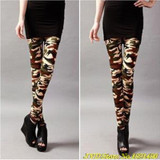 2017 New Brands Women Leggings High Elastic Skinny Camouflage Legging Spring Autumn Leggins Slimming Women Leisure Pant 3 Colour