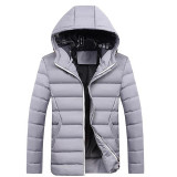 2017 New Brand Mens Winter Jackets and Coats Thicken Warm jacket Men Coat Hooded Cotton-Padded Male Clothing Hommer Parkas 4XL