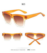 2017 New Brand Men Square Sunglasses Women Black Retro Glasses for Men Ladies Driving Party Glasses Lunettes De Soleil Gafas