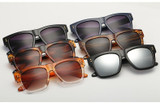 2017 New Brand Men Square Sunglasses Women Black Retro Glasses for Men Ladies Driving Party Glasses Lunettes De Soleil Gafas