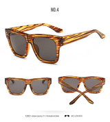 2017 New Brand Men Square Sunglasses Women Black Retro Glasses for Men Ladies Driving Party Glasses Lunettes De Soleil Gafas