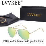 2017 New Brand hot rays sunglasses Polarized Men Large frame Anti-glare aviator aviation sunglasses driving women  3026 UV400