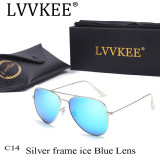 2017 New Brand hot rays sunglasses Polarized Men Large frame Anti-glare aviator aviation sunglasses driving women  3026 UV400