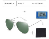 2017 New Brand hot rays sunglasses Polarized Men Large frame Anti-glare aviator aviation sunglasses driving women  3026 UV400