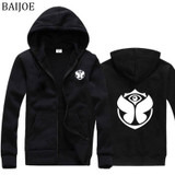 2017 New Brand Hoodies Men Tomorrowland Rock Sportswear Man Hoody Zipper Casual Long-sleeved Sweatshirt Slim Fit Men Hoodies