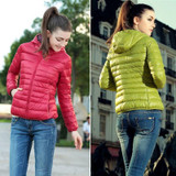 2017 New Brand Fashion Winter Jacket Women Cotton Hooded Women's Long Sleeve Basic Coat Casual Slim Solid Parkas