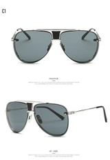 2017 New Brand Designer Men Aviator Sunglasses Women Alloy Pilot Vintage Glasses Retro Classic Lunettes De Soleil Gafas Alloy