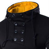 2017 NEW Brand Clothing Winter Casual Hoodies Mens Cotton Fashion Men's Warm Hoodies Sweatshirts Slim Hoody Jacket M-2XL BW1809