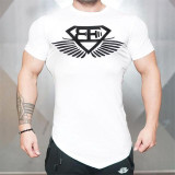 2017 New Brand clothing BE Gyms t-shirt mens fitness t-shirt homme Muscle brother gymshark t shirt men fitness crossfit tops