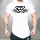 2017 New Brand clothing BE Gyms t-shirt mens fitness t-shirt homme Muscle brother gymshark t shirt men fitness crossfit tops