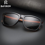 BAVIRON 2017 New Wrap Square Sunglasses Aluminum Legs Men Sunglasses Polarized Sun Glasses Driving UV400 Eyewear Oculos 387