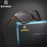 BAVIRON 2017 New Wrap Square Sunglasses Aluminum Legs Men Sunglasses Polarized Sun Glasses Driving UV400 Eyewear Oculos 387