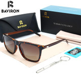 BAVIRON 2017 New Wrap Square Sunglasses Aluminum Legs Men Sunglasses Polarized Sun Glasses Driving UV400 Eyewear Oculos 387