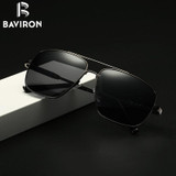 BAVIRON 2017 New Wrap Square Sunglasses Retro Classic Men Sunglasses Polarized Sun Glasses Driving UV400 Eyewear Oculos 17011