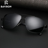 BAVIRON 2017 New Wrap Square Sunglasses Retro Classic Men Sunglasses Polarized Sun Glasses Driving UV400 Eyewear Oculos 17011