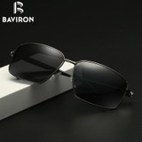 BAVIRON 2017 New Square Sunglasses Men Polarized Sun Glasses Male UV400 Driving Glasses Metal Frame Cool Eyewear Oculos 17060