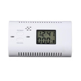 Battery-Operated CO Carbon Monoxide Detector Alarm Sensor Smart Digital Human Voice Warning LCD Display Gas Detector Sensor