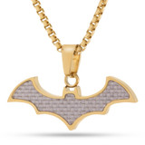 Batman x King Ice - The Batarang Logo Necklace