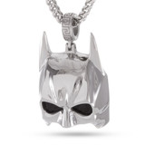 Batman x KING ICE - The Stainless Steel Batman Mask Necklace