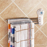 Bathroom Stainless Steel Towel Bar Rotating Towel Rack Storage Bathroom Kitchen Towel Polished Rack Holder Hardware Accessory